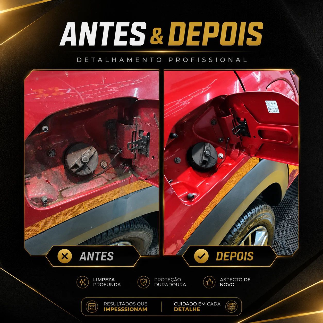 Antes e Depois - Renault Kwid
